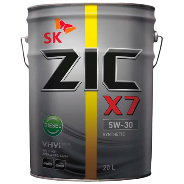 Ulei de motor ZIC X7 Diesel 5W-30 5W-30 20 l sintetic photo 1