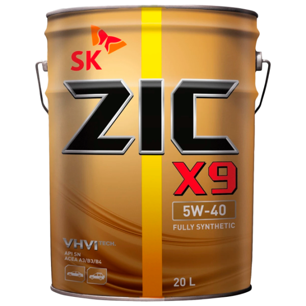 Ulei de motor ZIC X9 5W-40 5W-40 20 l sintetic photo 1 Ulei de motor ZIC X9 5W-40 5W-40 20 l sintetic photo 1
