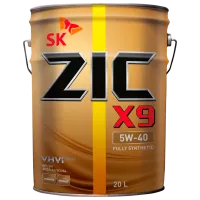 Моторное масло ZIC X9 5W-40 5W-40 20 л синтетическое