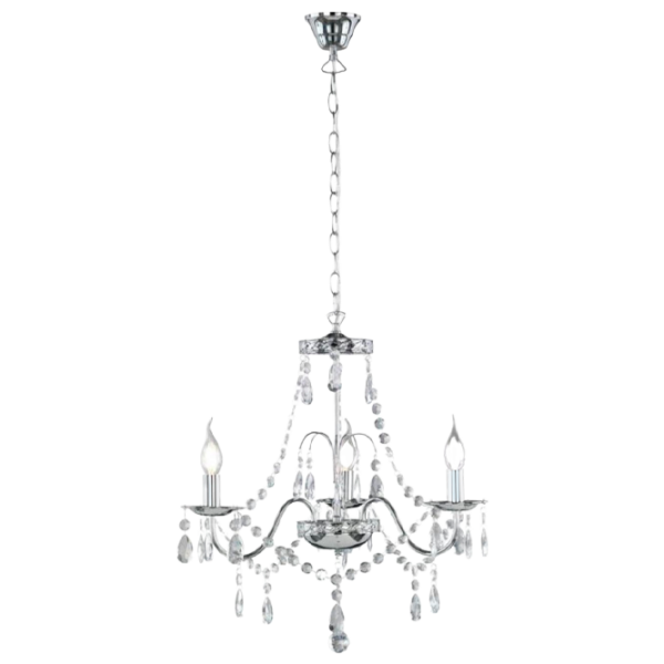 Люстра Trio Baroque (R11083006) 40 Вт/ 3 цоколя - E14 photo 1