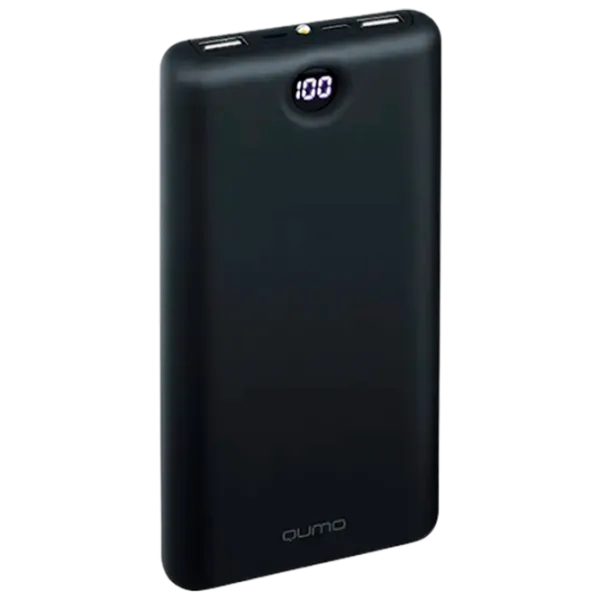 Power Bank Qumo PowerAid 20800 V2 20800 мАч/ Черный photo 1 Power Bank Qumo PowerAid 20800 V2 20800 мАч/ Черный photo 1