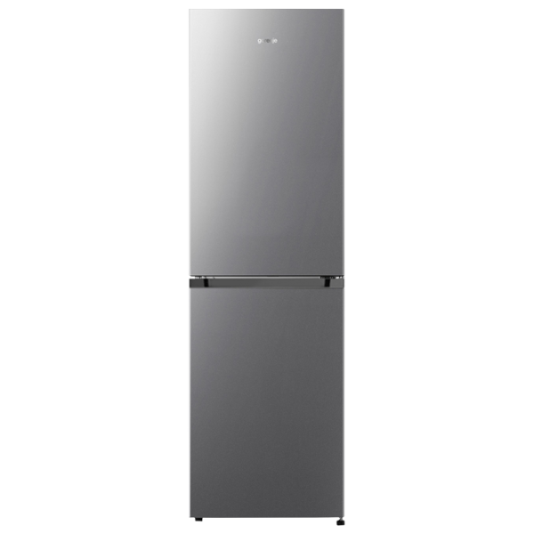 Frigider Gorenje NRK 4181 CS4 cu congelator jos 256 l / 182.4 cm / Inox photo 1