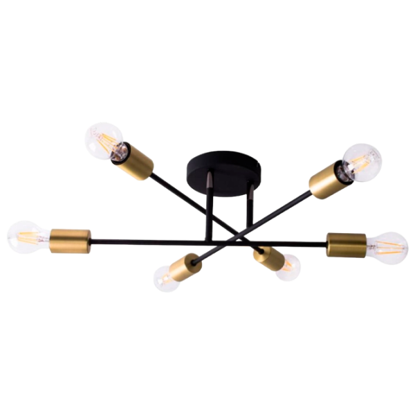 Lustră Trio Cross 40 W/ 6 socluri - E27 photo 1