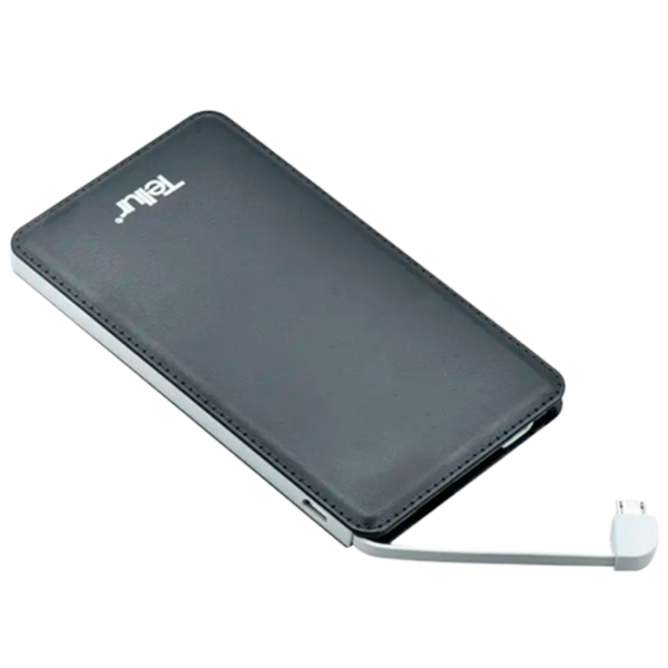 Power Bank Tellur TLL1580 5000 mAh/ Black photo 1 Power Bank Tellur TLL1580 5000 mAh/ Black photo 1