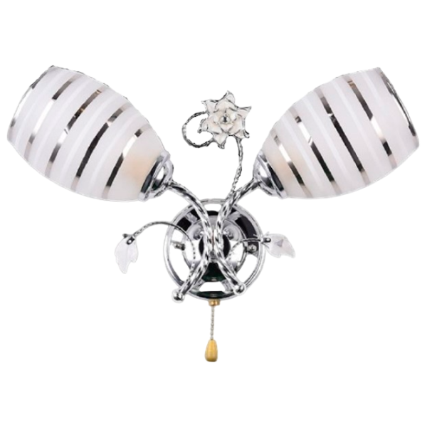 Lustră de perete Elmos 710652W 40 W/ 2 socluri - E27 photo 1 Lustră de perete Elmos 710652W 40 W/ 2 socluri - E27 photo 1