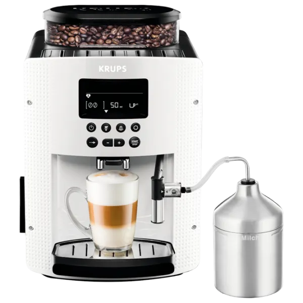 Aparat de cafea KRUPS EA816170 Semi-automată/ 1.7 l/ White photo 1
