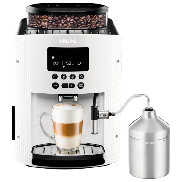 Aparat de cafea KRUPS EA816170 Semi-automată/ 1.7 l/ White photo 1
