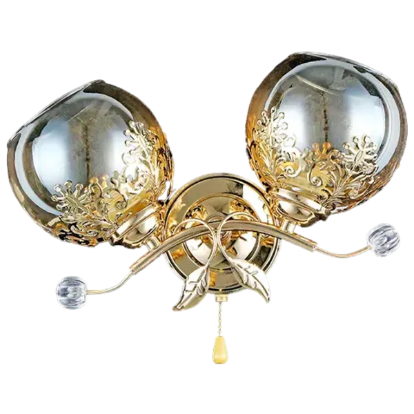 Настенная люстра Elmos 788702W 60 Вт/ 2 цоколя - E27 photo 1 Настенная люстра Elmos 788702W 60 Вт/ 2 цоколя - E27 photo 1