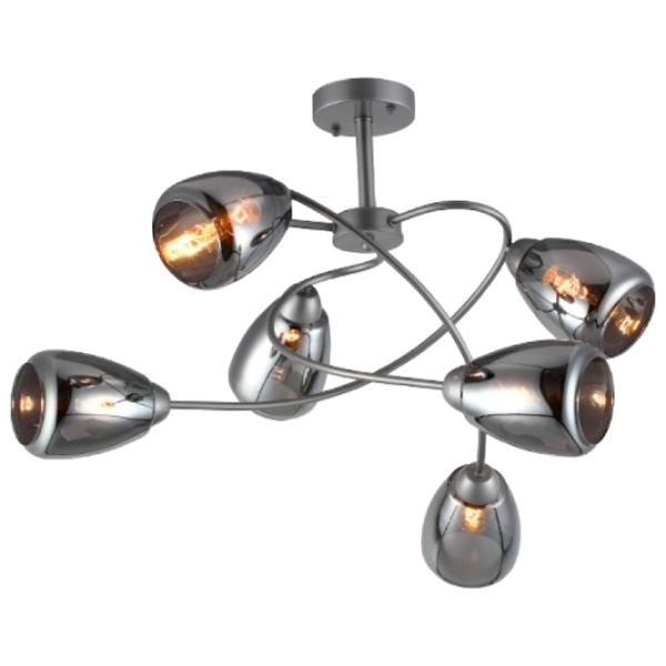 Lustră Elmos 743266 40 W/ 6 socluri - E27 photo 1 Lustră Elmos 743266 40 W/ 6 socluri - E27 photo 1