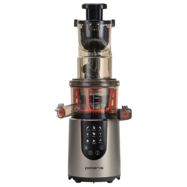 Storcator de fructe Polaris PSJ0601 Cu melc/ 600 W/ Black Inox photo 1