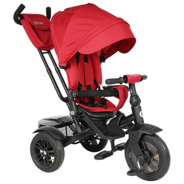 Triciclu Qplay Premium 25 kg/ Red photo 1