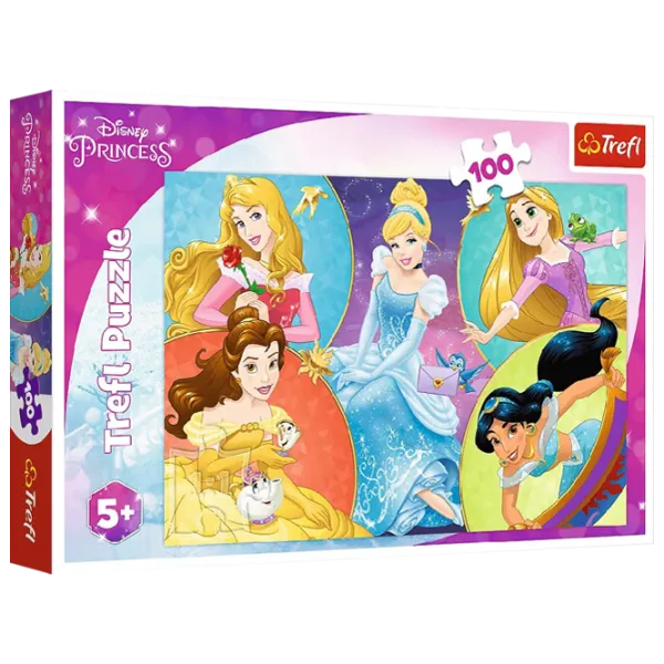 Пазл 2D Trefl 100 Meet Sweet Princesses 5+/ Количество деталей: 100 photo 1 Пазл 2D Trefl 100 Meet Sweet Princesses 5+/ Количество деталей: 100 photo 1