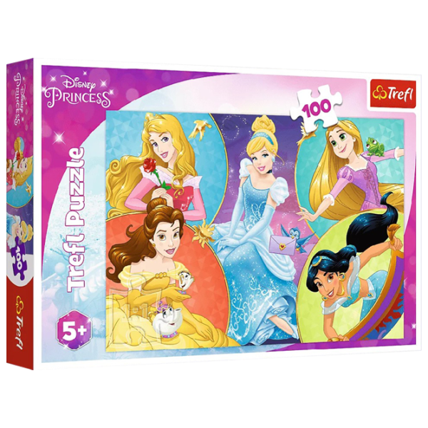 Пазл 2D Trefl 100 Meet Sweet Princesses 5+/ Количество деталей: 100 photo 1 Пазл 2D Trefl 100 Meet Sweet Princesses 5+/ Количество деталей: 100 photo 1