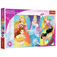 Пазл 2D Trefl 100 Meet Sweet Princesses 5+/ Количество деталей: 100