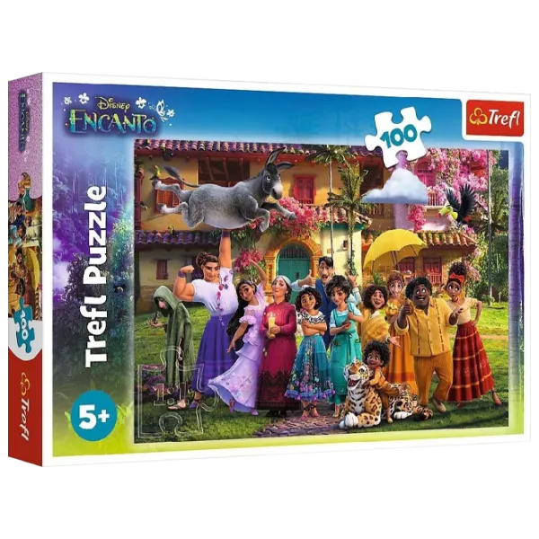 Пазл 2D Trefl 100 Disney Encanto 5+/ Количество деталей: 100 photo 1 Пазл 2D Trefl 100 Disney Encanto 5+/ Количество деталей: 100 photo 1