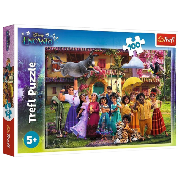 Пазл 2D Trefl 100 Disney Encanto 5+/ Количество деталей: 100 photo 1 Пазл 2D Trefl 100 Disney Encanto 5+/ Количество деталей: 100 photo 1