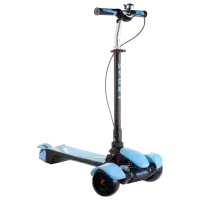 Детский трёхколёсный самокат Mikawei MKW-688 (00-00643071) 80 кг/ Синий