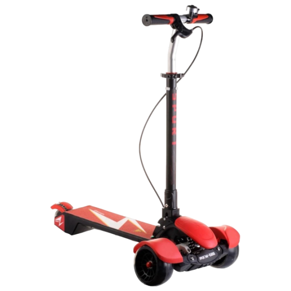 Детский трёхколёсный самокат Mikawei MKW-688 (00-00643065) 80 кг/ Красный photo 1