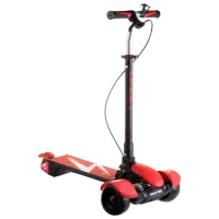 Детский трёхколёсный самокат Mikawei MKW-688 (00-00643065) 80 кг/ Красный