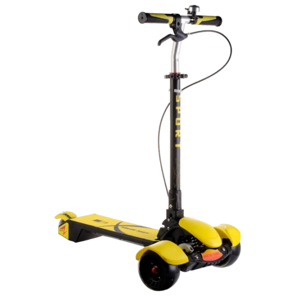 Детский трёхколёсный самокат Mikawei MKW-688 (00-00643079) 80 кг/ Желтый photo 1