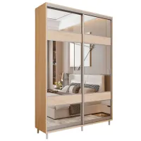 Dulap pentru haine Glisant Mobildor-Lux ARON P 1600 K3 3025 160 x 60 x 220 / DSP / Stejar Sonoma