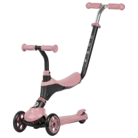 Trotinetă pentru copii cu trei roți Qplay Sema (00-00652728) 50 kg/ Pink