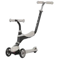 Trotinetă pentru copii cu trei roți Qplay Sema (00-00630333) 50 kg/ Beige
