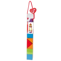 Joc educativ Hape City Planner Blocks 12+ luni/ Multicolor