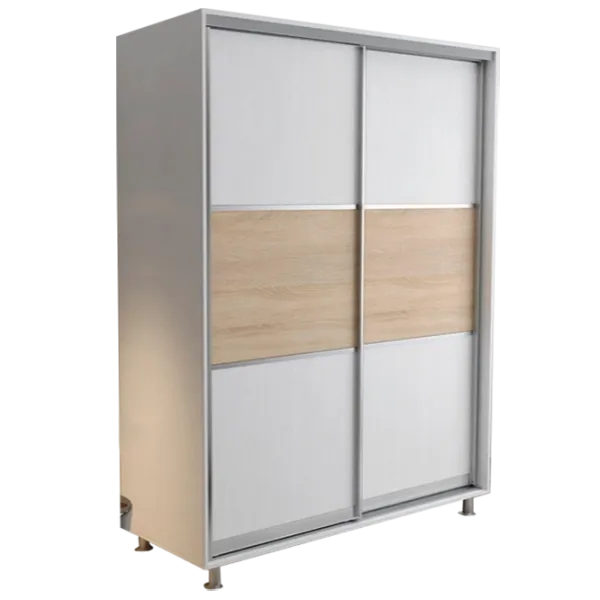 Dulap pentru haine Glisant Mobildor-Lux ARON P 1600 K 8681 160 x 60 x 220 / DSP / Alb briliant photo 1 Dulap pentru haine Glisant Mobildor-Lux ARON P 1600 K 8681 160 x 60 x 220 / DSP / Alb briliant photo 1