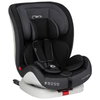 Детское автокресло MoMi SAFETYLUX (FOSA00010) 1 год - 12 лет/ 36 кг/ Черный