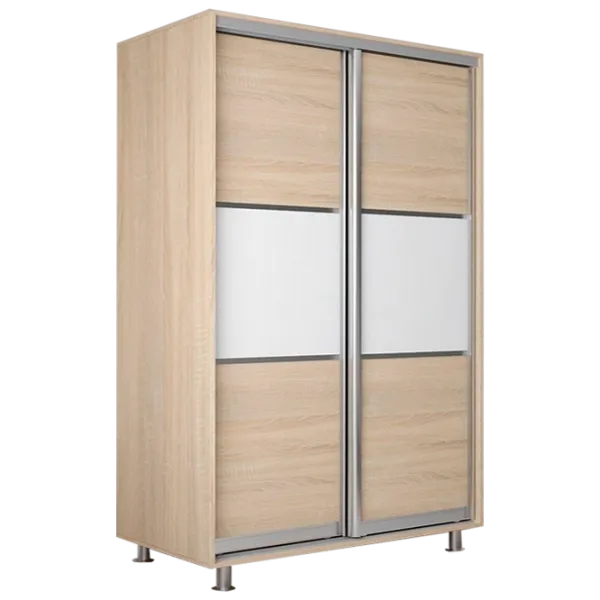 Dulap pentru haine Glisant Mobildor-Lux ARON P 1300 K 3025 130 x 60 x 220 / DSP / Stejar Sonoma photo 1 Dulap pentru haine Glisant Mobildor-Lux ARON P 1300 K 3025 130 x 60 x 220 / DSP / Stejar Sonoma photo 1