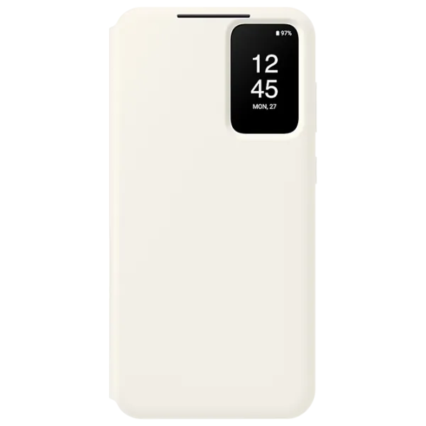 Husă pentru smartphone Samsung Galaxy S23 Plus Samsung/ Smart View Wallet/ TPU/ Cream White photo 1 Husă pentru smartphone Samsung Galaxy S23 Plus Samsung/ Smart View Wallet/ TPU/ Cream White photo 1