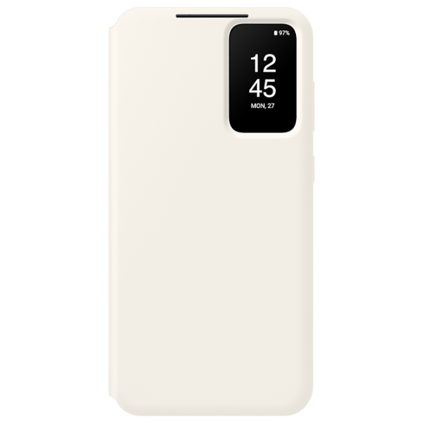 Husă pentru smartphone Samsung Galaxy S23 Plus Samsung/ Smart View Wallet/ TPU/ Cream White photo 1 Husă pentru smartphone Samsung Galaxy S23 Plus Samsung/ Smart View Wallet/ TPU/ Cream White photo 1