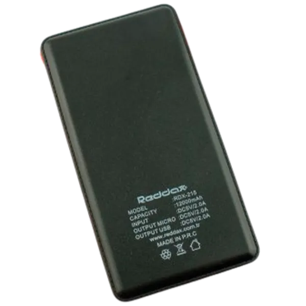 Power Bank Reddax CD01 12400 mAh/ Black photo 1