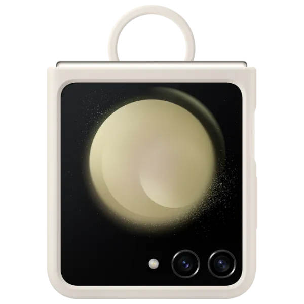 Чехол для смартфона Samsung Galaxy Z Flip 5 Samsung/ Back/ TPU/ Cream Белый photo 1 Чехол для смартфона Samsung Galaxy Z Flip 5 Samsung/ Back/ TPU/ Cream Белый photo 1