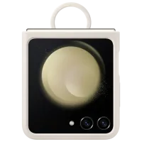 Чехол для смартфона Samsung Galaxy Z Flip 5 Samsung/ Back/ TPU/ Cream Белый