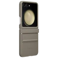 Чехол для смартфона Samsung Galaxy Z Flip 5 Samsung/ Back/ Кожа/ Этуп Коричневый
