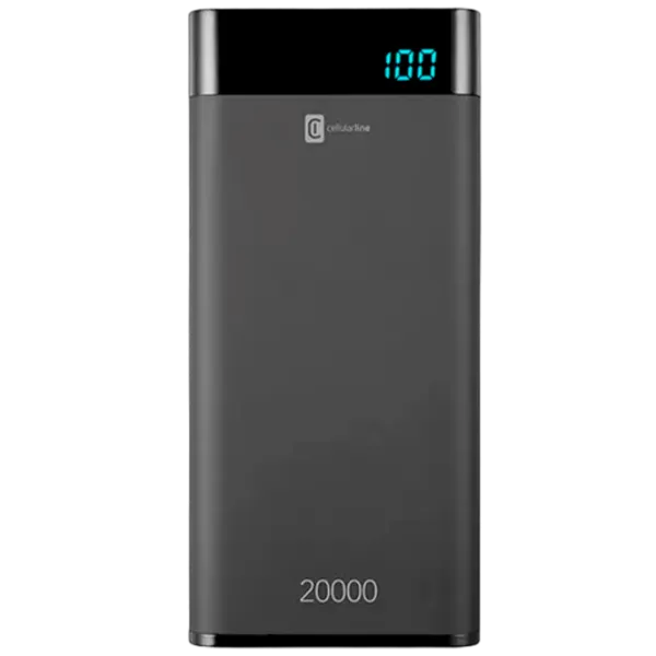 Power Bank Cellularline FREEPMANTA20HDK FreePower Manta HD 20000 mAh/ Black photo 1 Power Bank Cellularline FREEPMANTA20HDK FreePower Manta HD 20000 mAh/ Black photo 1