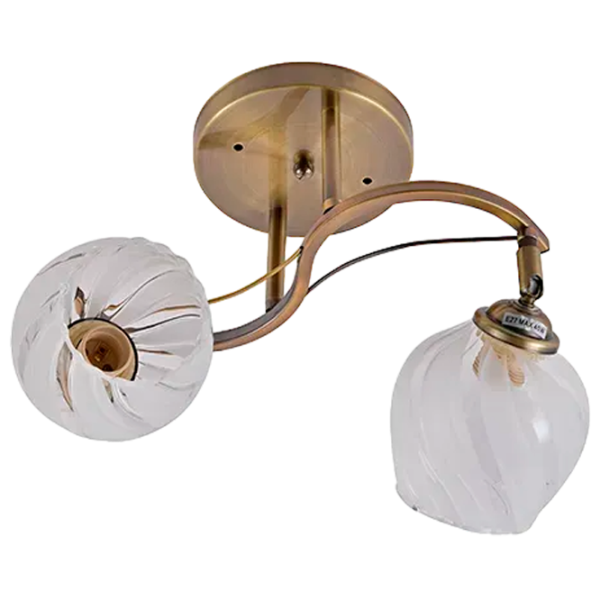 Lustră Elmos 733072 40 W/ 2 socluri - E27 photo 1 Lustră Elmos 733072 40 W/ 2 socluri - E27 photo 1