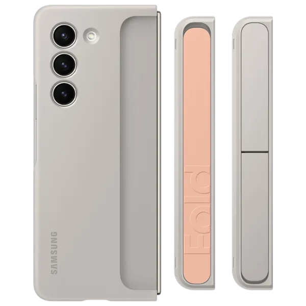 Чехол для смартфона Samsung Galaxy Z Fold 5 Samsung/ Back/ TPU/ Sand Серый photo 1