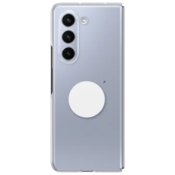 Чехол для смартфона Samsung Galaxy Z Fold 5 Samsung/ Back/ ТПУ/ Черный Прозрачный photo 1