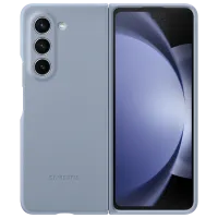Чехол для смартфона Samsung Galaxy Z Fold 5 Samsung/ Back/ Кожа/ Ice Синий