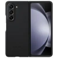 Чехол для смартфона Samsung Galaxy Z Fold 5 Samsung/ Back/ Кожа/ Графитовый Black