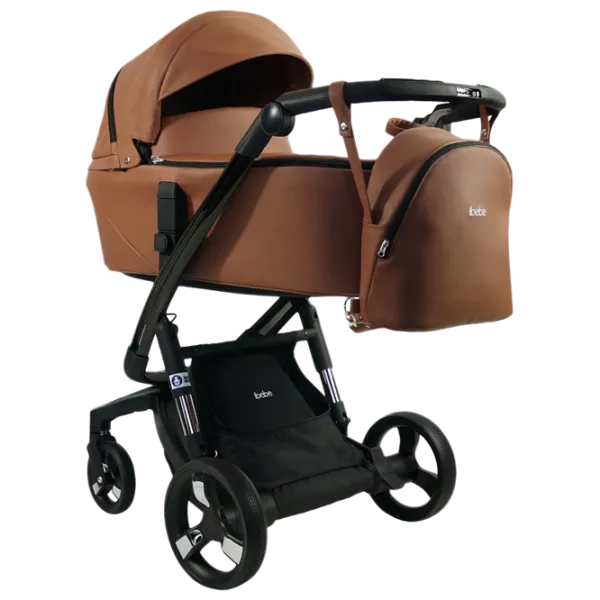 Детская коляска ibebe istop Gloss Eco 4673-004/ Коричневый photo 1