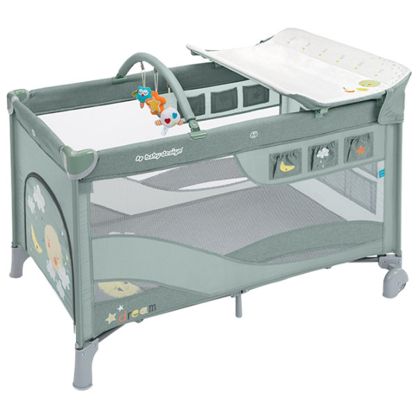 Pat pentru copii Baby Design Dream new (RZ-00004016) 0 luni - 3 ani/ Green photo 1 Pat pentru copii Baby Design Dream new (RZ-00004016) 0 luni - 3 ani/ Green photo 1