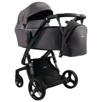Cărucior pentru copil ibebe istop Gloss Eco 4673-002/ Graphite