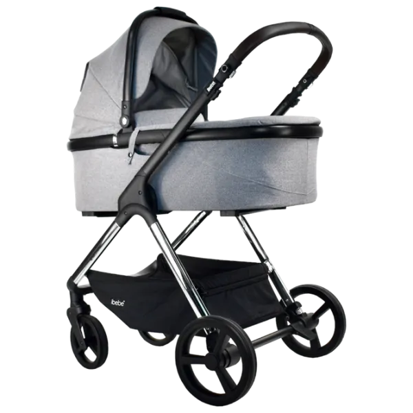 Детская коляска ibebe Ice Chrome 03/ Серый photo 1