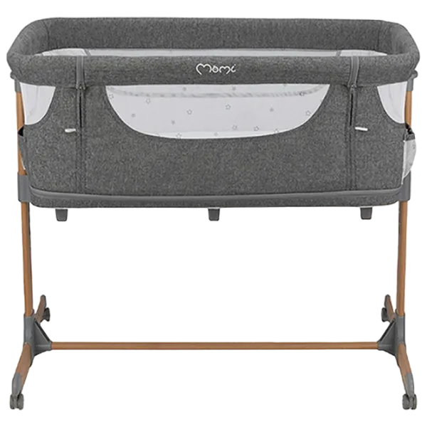 Pat pentru copii MoMi Smart Bed (LOZE00002) 0 luni - 3 ani/ Gray photo 1 Pat pentru copii MoMi Smart Bed (LOZE00002) 0 luni - 3 ani/ Gray photo 1