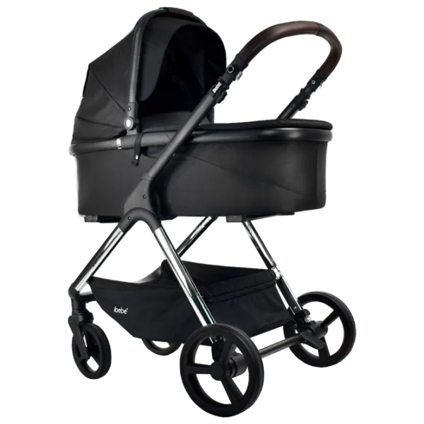 Детская коляска ibebe Ice Chrome 02/ Черный photo 1