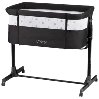 Детская кровать MoMi REVO (LOZE00021) 0 месяцев - 3 года/ Черный